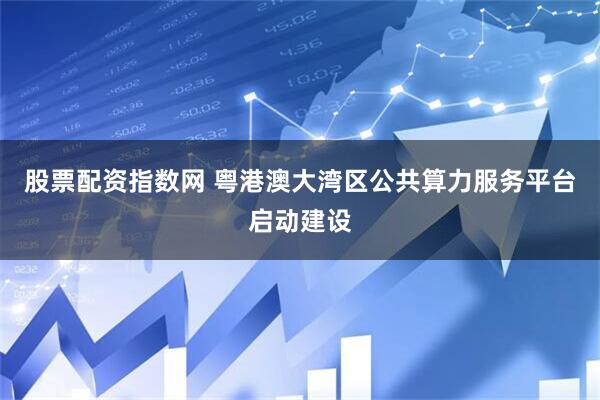 股票配资指数网 粤港澳大湾区公共算力服务平台启动建设
